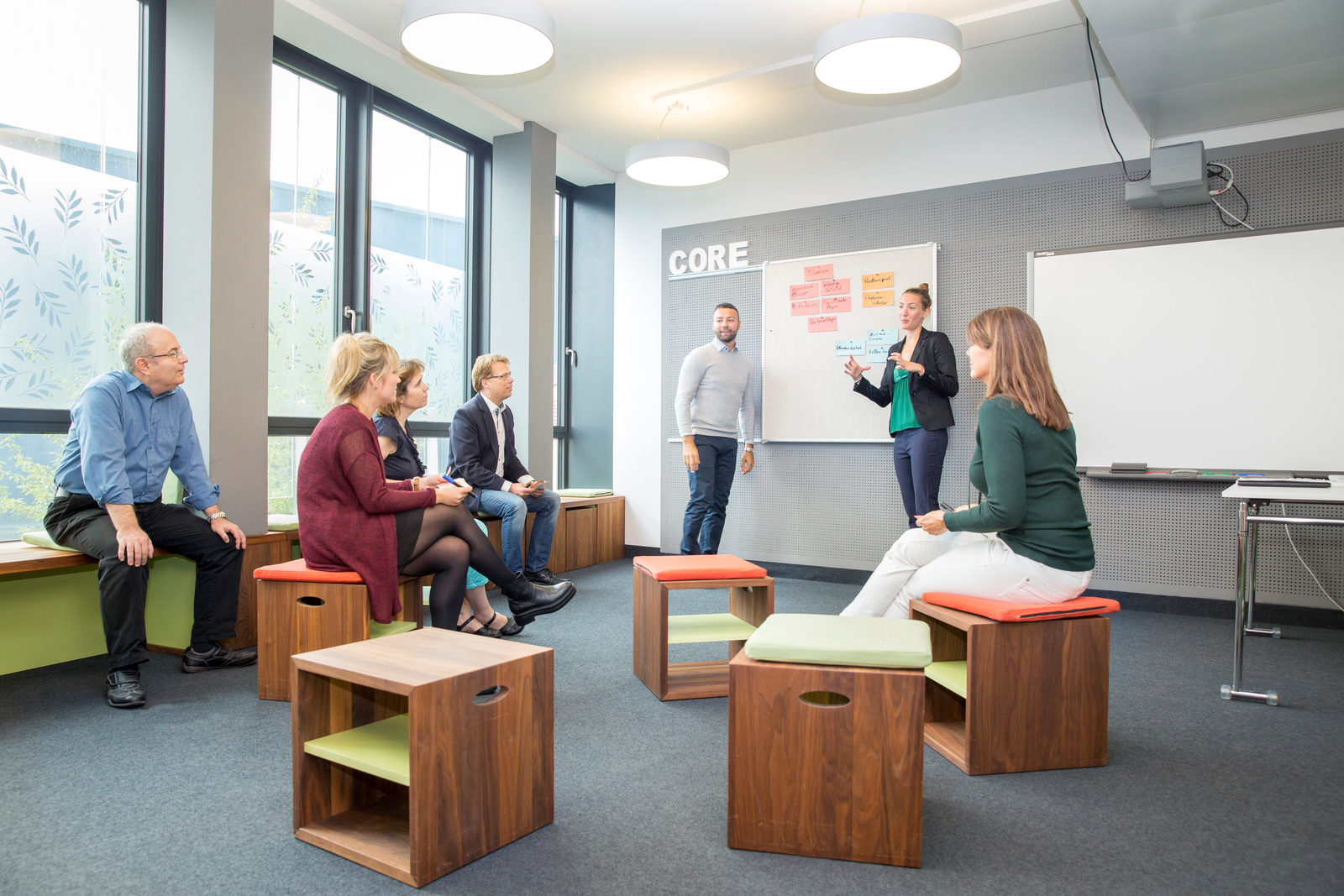 Lehrtraining im Raum der Lehre